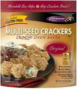 Crunchmaster Multi-seed Gluten-Free Crackers (Oven Baked) Crunchmaster Multi-seed Gluten-Free Crackers (Oven Baked)