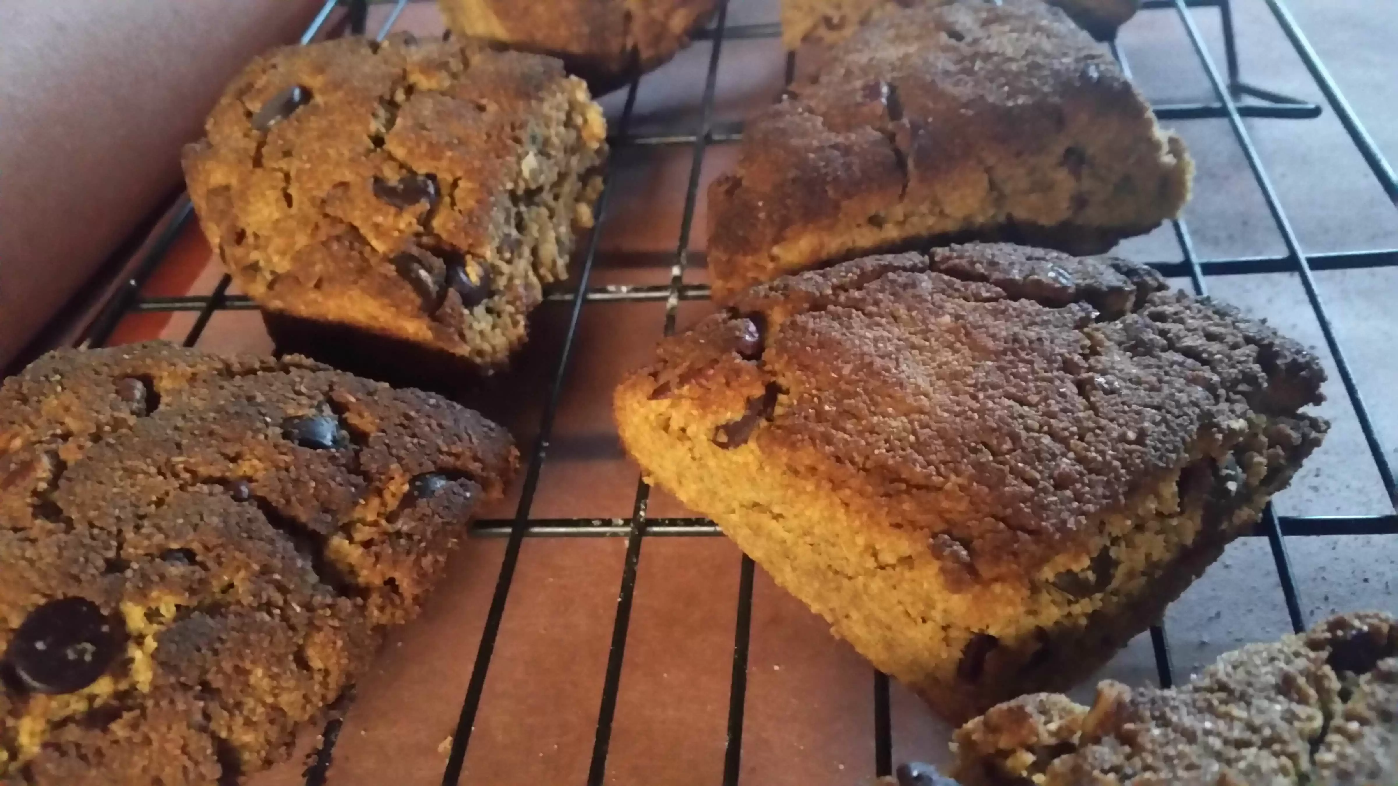 Pumpkin Pecan Scones